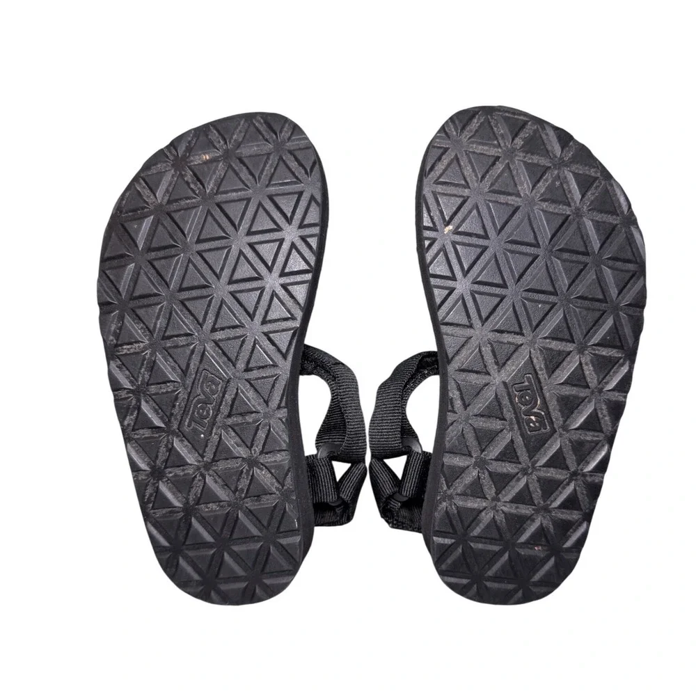 Teva Original Universal Black Sport Sandals Kids Size 12 Neutral Unisex Comfort